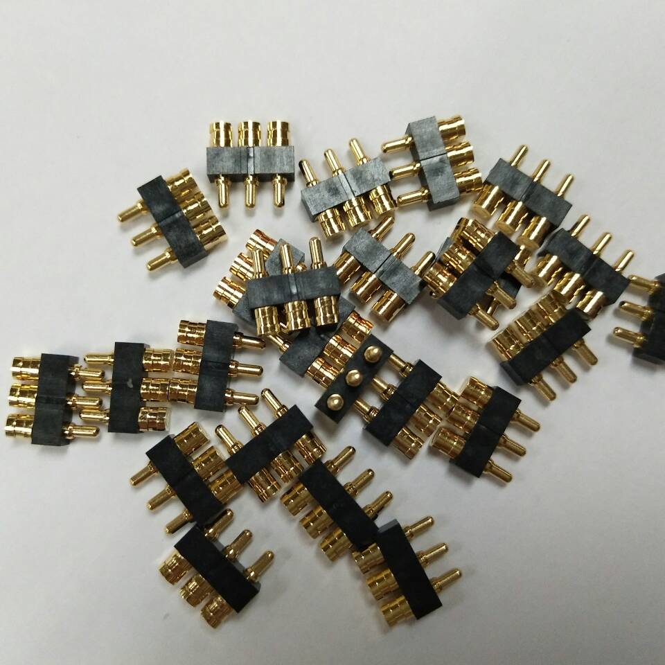 Pogopin探針、測試探針、電流針、帶塑膠頂針、連接器探針、探針圖片、頂針圖片、彈簧針圖片