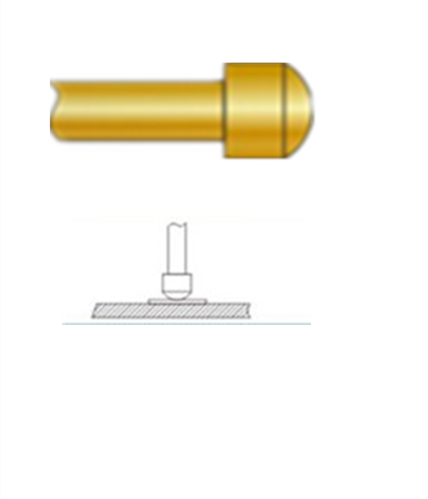 圓頭探針、探針用法圖、探針原理圖、測(cè)試探針圖片