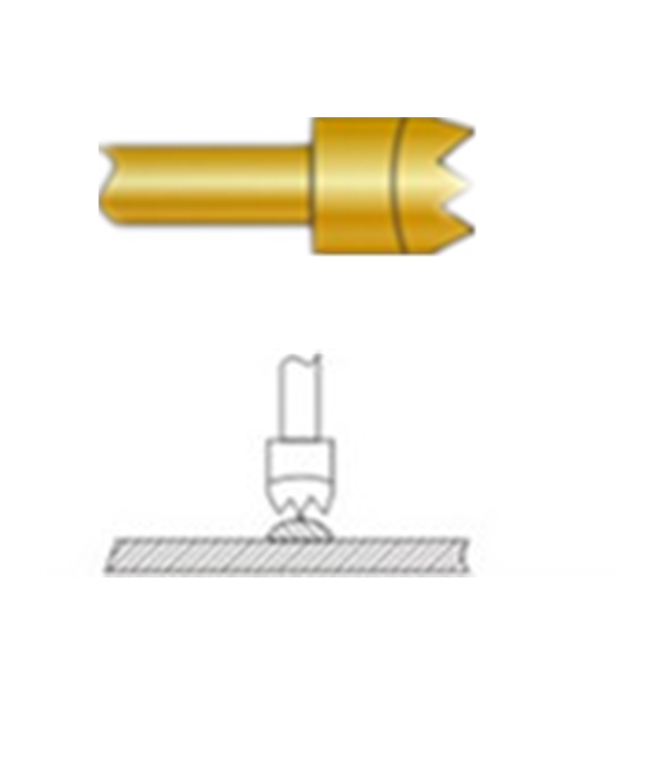 梅花頭探針、探針用法圖、探針原理圖、測(cè)試探針圖片