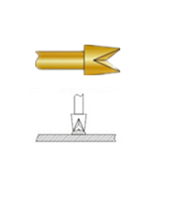四爪頭探針、探針用法圖、探針原理圖、測(cè)試探針圖片