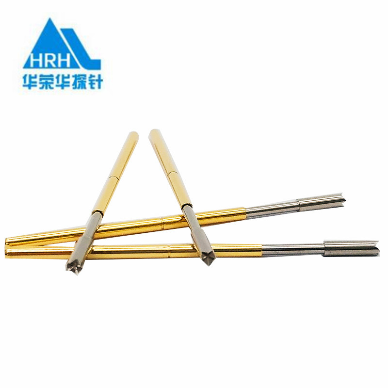 G1353-Q探針、四爪頭探針、1.36mm測(cè)試針、總長36.5mm、彈簧針圖片、測(cè)試針圖片、頂針圖片、探針圖片