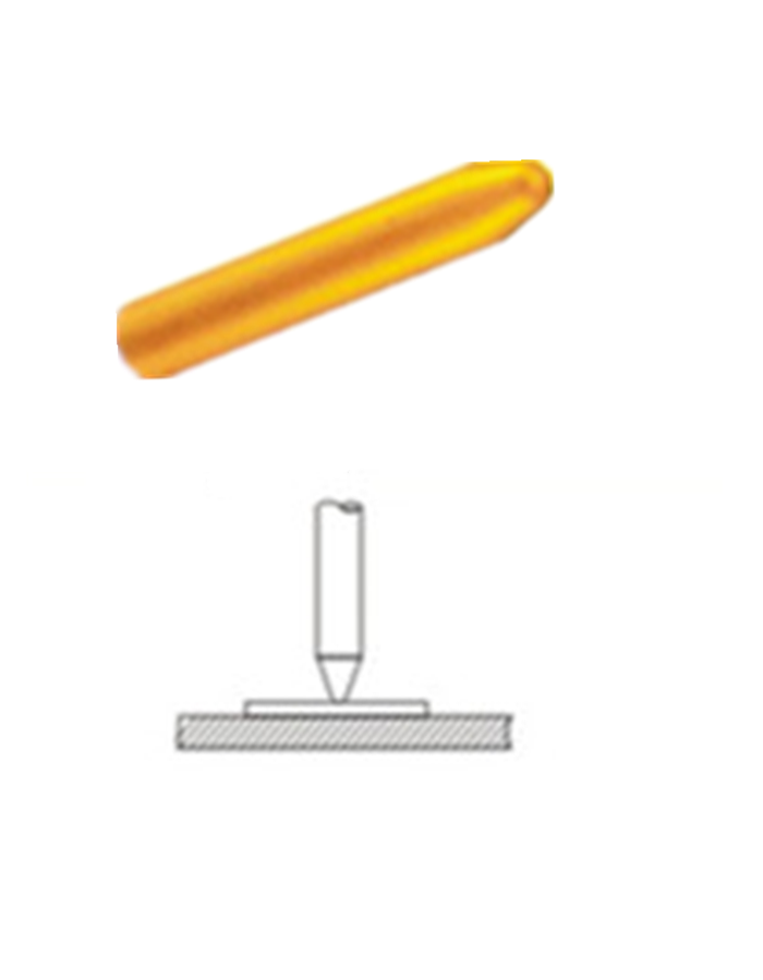 探針頭型、測(cè)試探針探針頭、探針頭部形狀、頂針頭