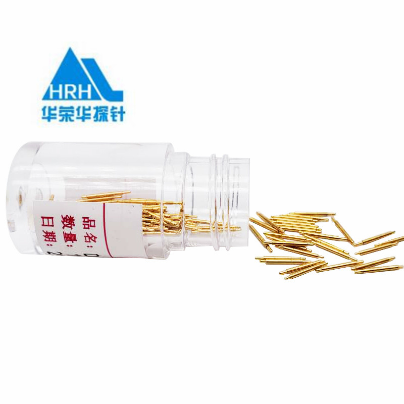 078雙頭探針尺寸、BGA雙頭頂針、雙向可動(dòng)探針、帶彈簧頂針、測(cè)試探針