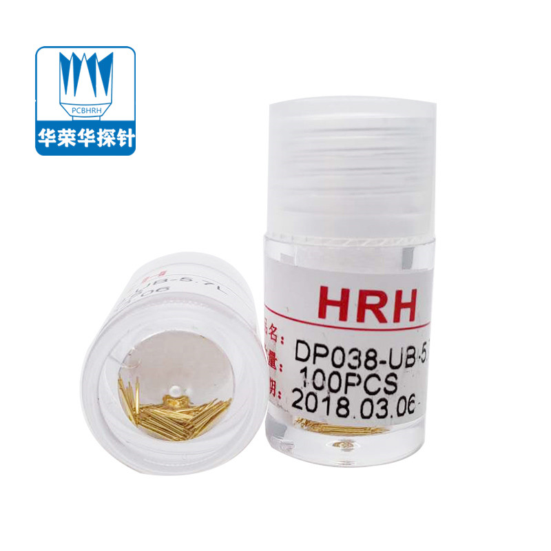 雙頭探針DP038-UB-5.7L，BGA測試針，華榮華雙頭針廠家