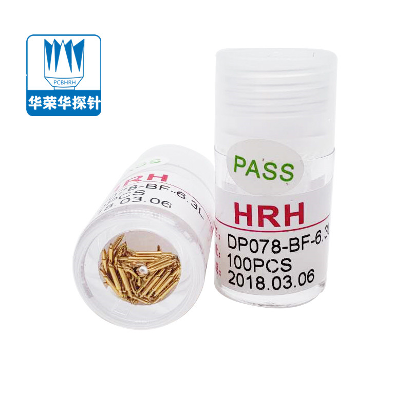 雙頭探針DP078-BF-6.3L，BGA探針，華榮華雙頭探針廠家