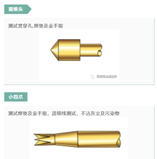華榮華彈簧探針頭型的使用方法有些什么呢？